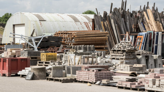 Déchets bâtiment
