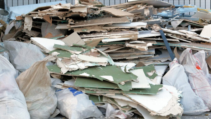 Déchets batiments