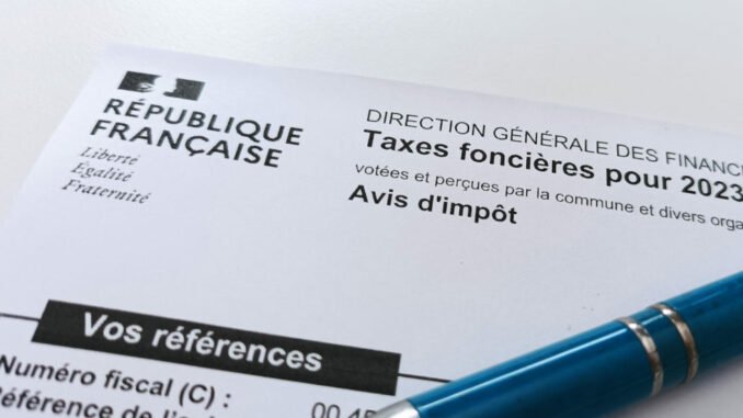 Taxe foncière 2023