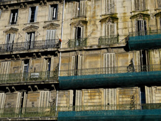 Immeuble dégradé