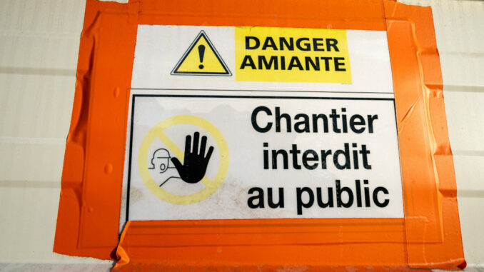Chantier amiante