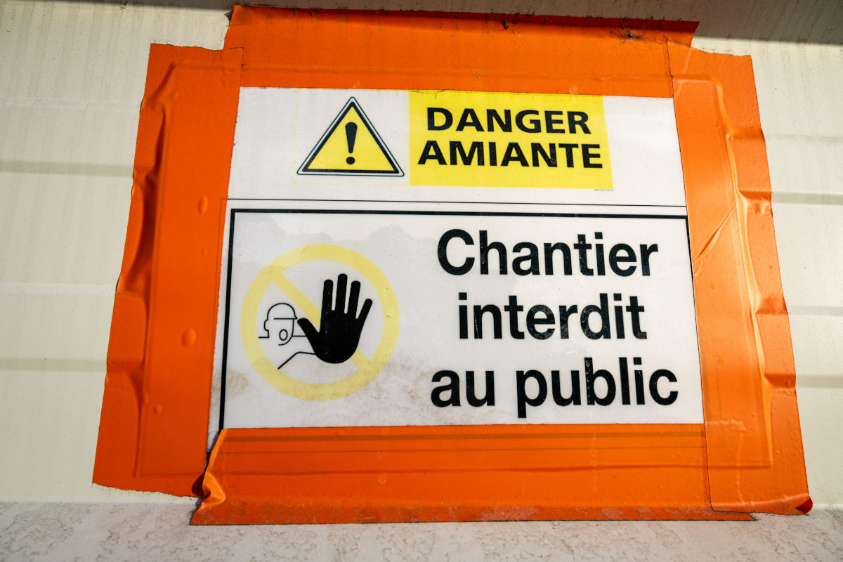 Chantier amiante